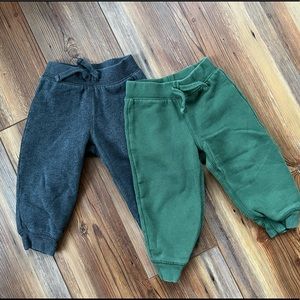 Bundle of Fleece Joggers, 12-18 months